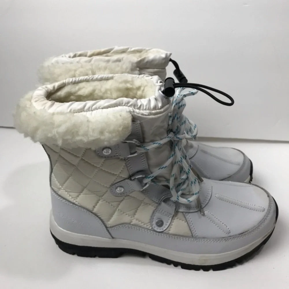 Bearpaw Bethany Quilted Waterproof Duck Snow Boots size 6